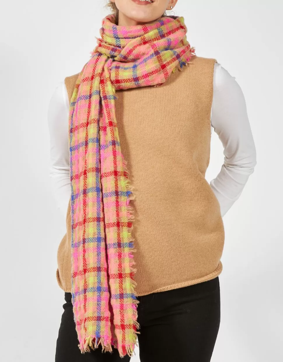 Faliero Sarti Sciarpe>Sciarpa In Lana, Cashmere E Seta - Peggy