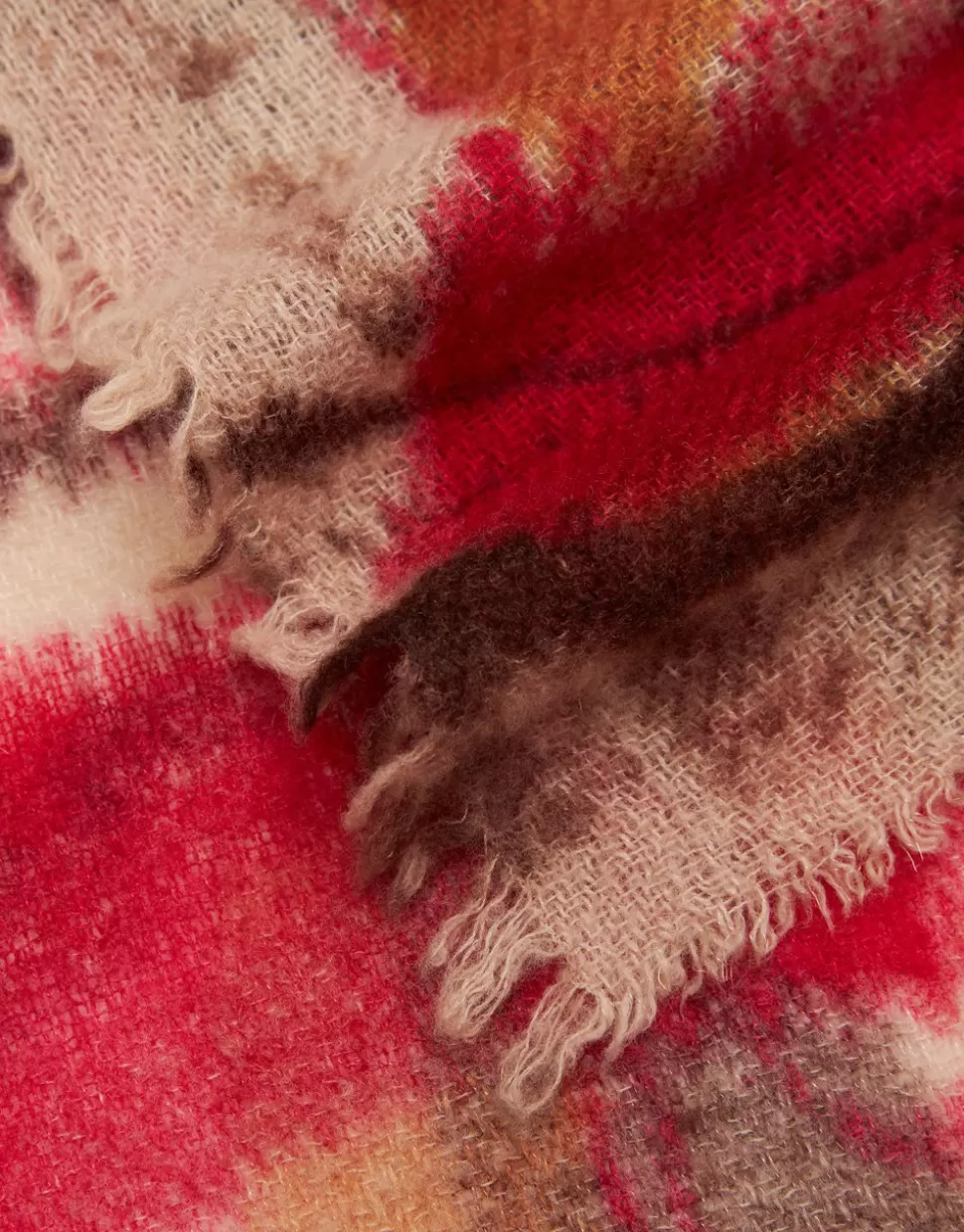 Faliero Sarti Sciarpe>Sciarpa In Lana Vergine, Seta E Cashmere - Pita