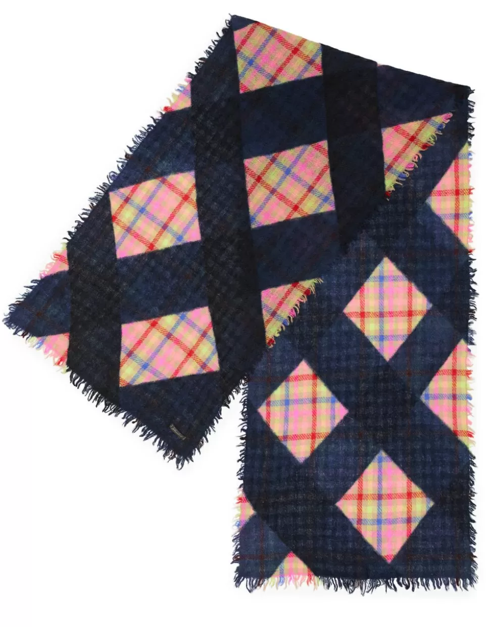 Faliero Sarti Sciarpe>Sciarpa In Misto Lana, Cashmere E Seta - Petty