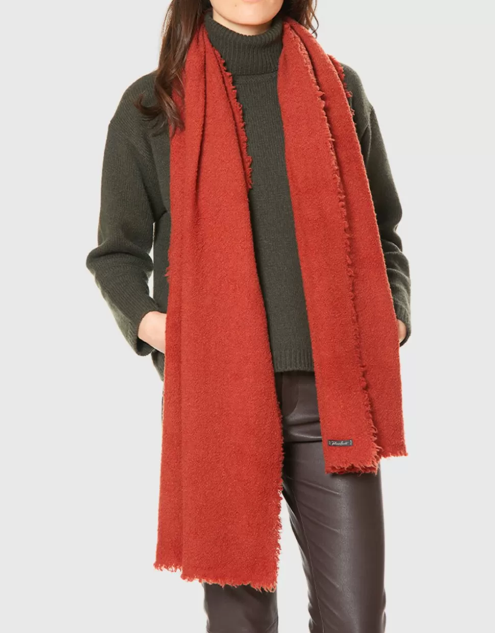Faliero Sarti Sciarpe>Sciarpa Oversize Lana E Cashmere - Alexia