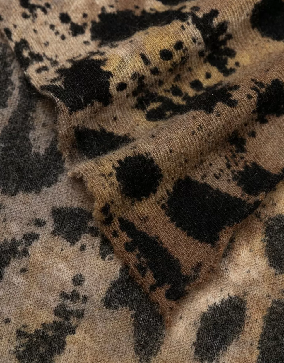 Faliero Sarti Sciarpe>Stola Con Stampa Animalier - Ayame