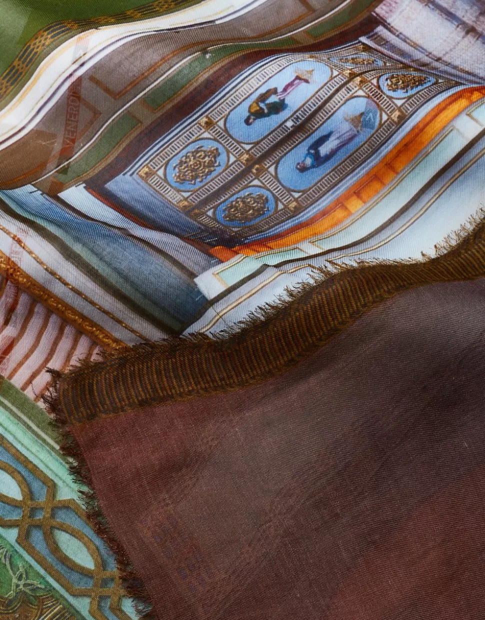Faliero Sarti Sciarpe>Stola In Collaborazione Con Massimo Listri - Palazzo Reale Venezia