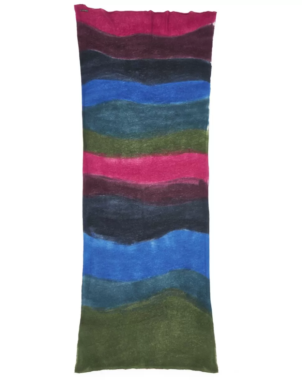 Faliero Sarti Sciarpe>Stola Multicolor In Misto Cashmere E Lana - Rodolfo