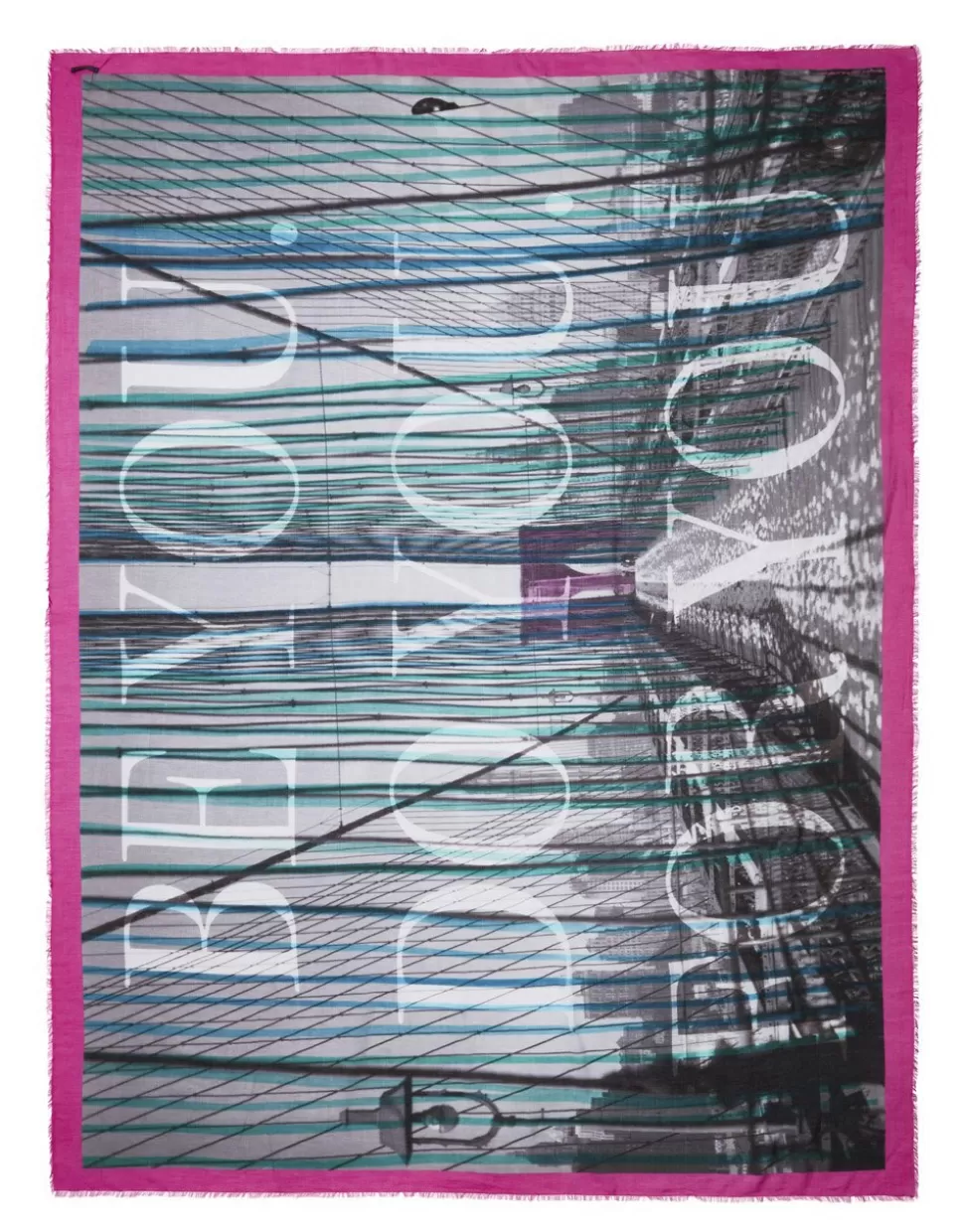Faliero Sarti Sciarpe>Stola Stampata In Collaborazione Con The New York Public Library - Be You